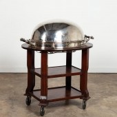 DOMED ARMORIAL ENGLISH SILVERP