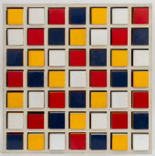 DOMENICK CAPOBIANCO OP ART GRI