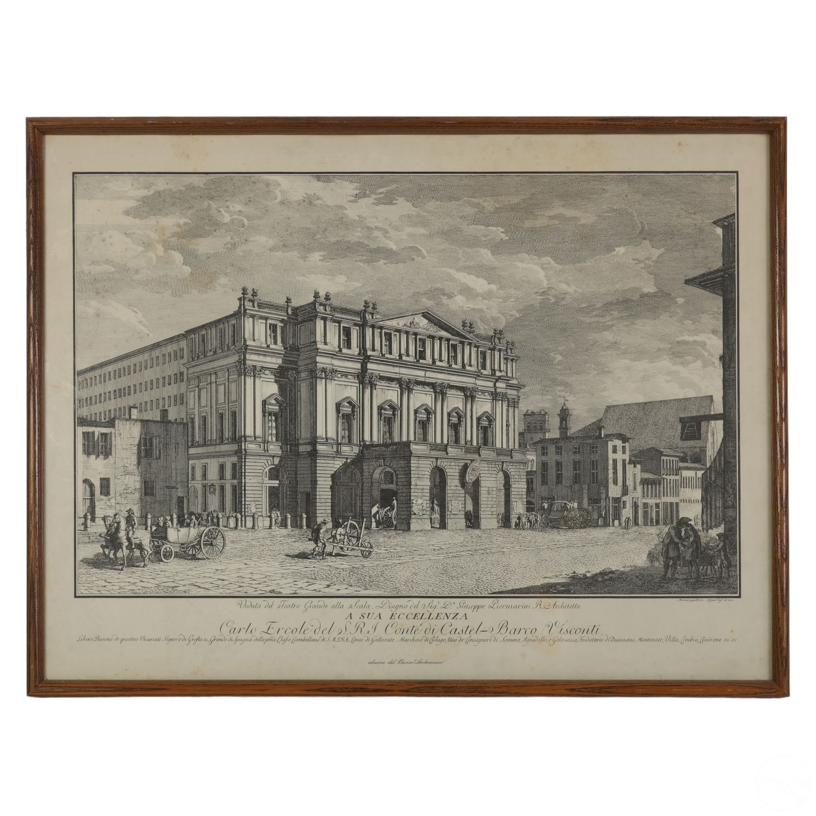 DOMENICO ASPARI 18C ANTIQUE ITALIAN