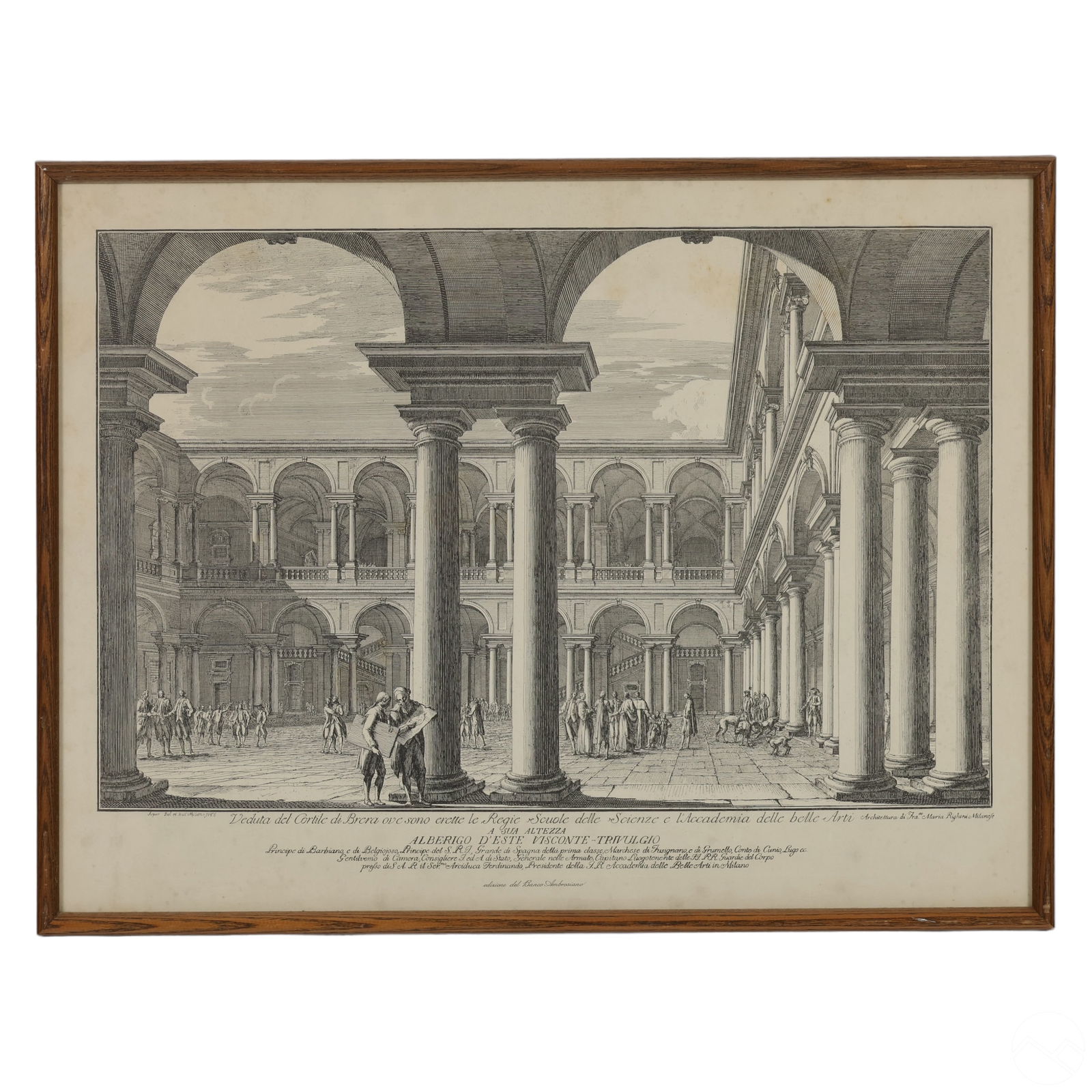 DOMENICO ASPARI 18C ANTIQUE ITALIAN
