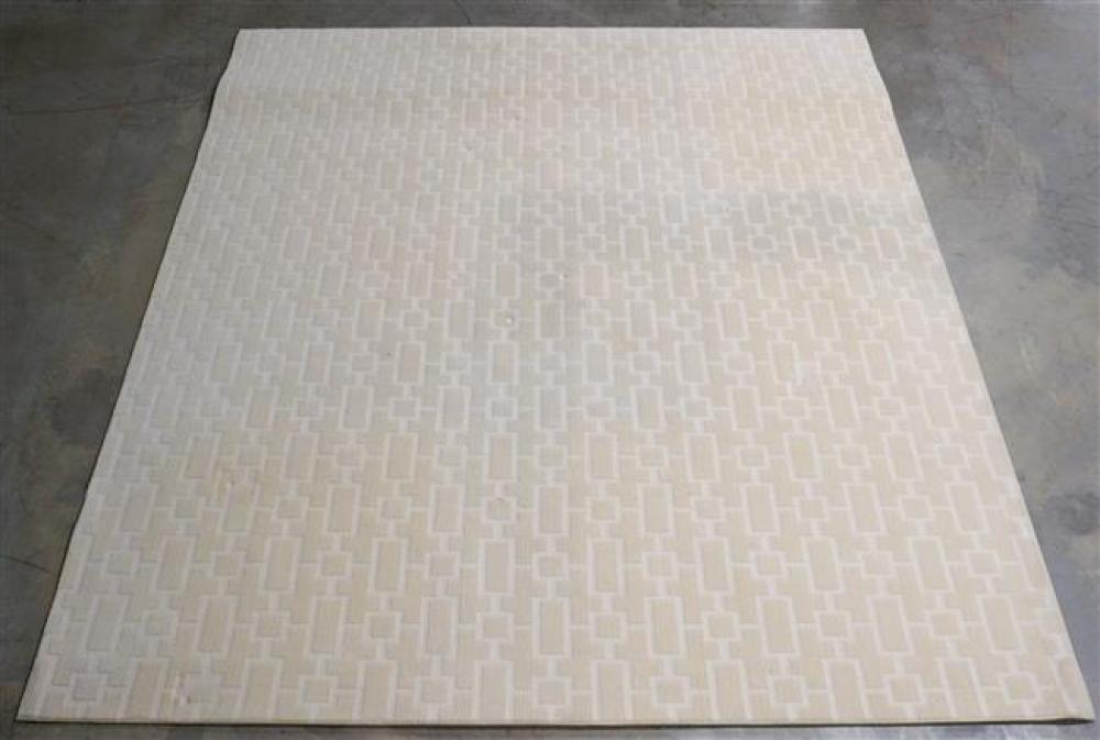 DOMESTIC IVORY RUG, 8 FT 6 IN X 7
