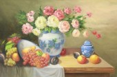 DOMINGO FLORAL STILL LIFE PAIN