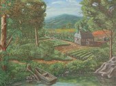 DOMINGO LUYANDA OIL ON CANVAS