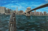 DOMINGO LUYANDA OIL ON CANVAS