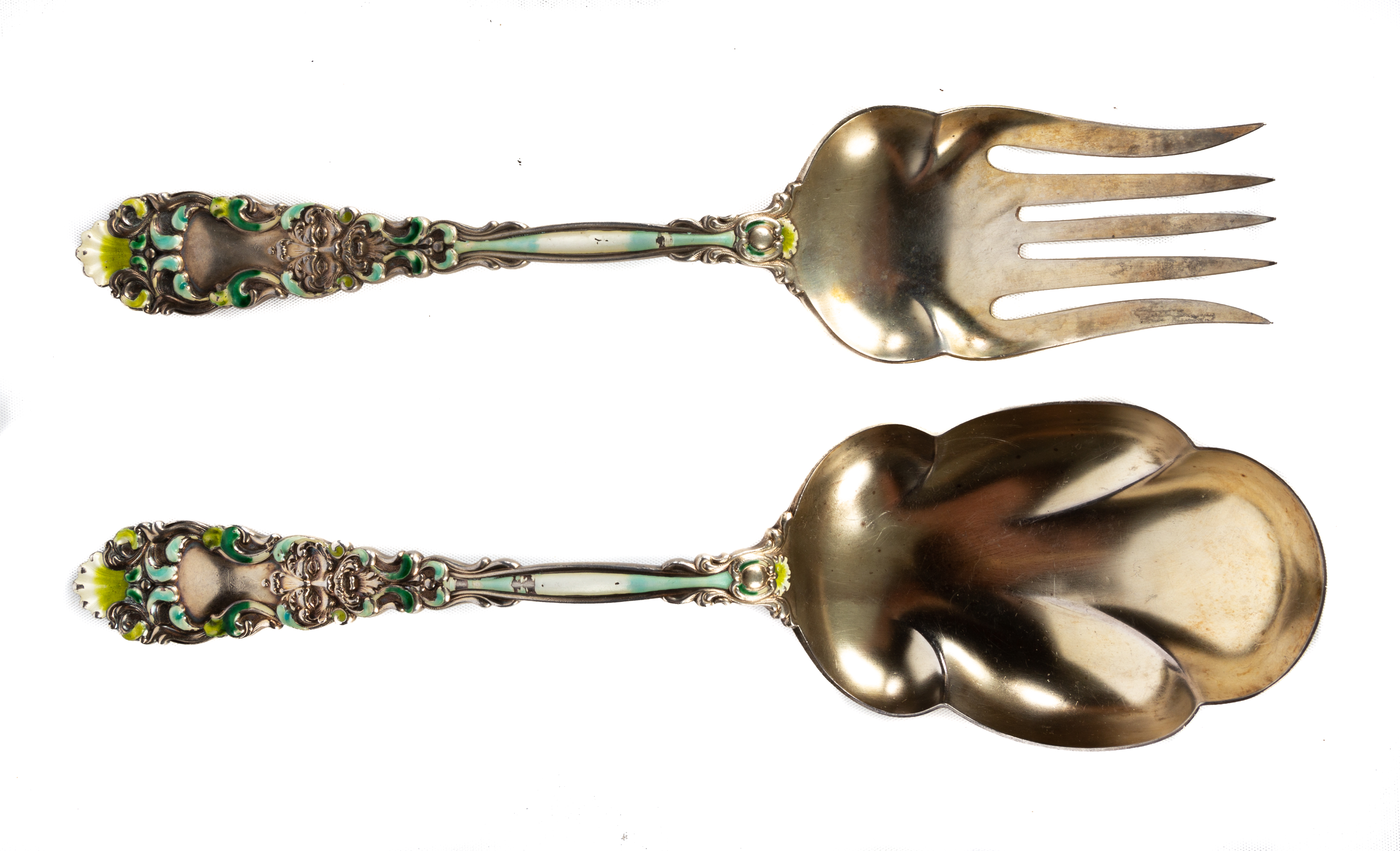 DOMINICK & HAFF ENAMELED SALAD