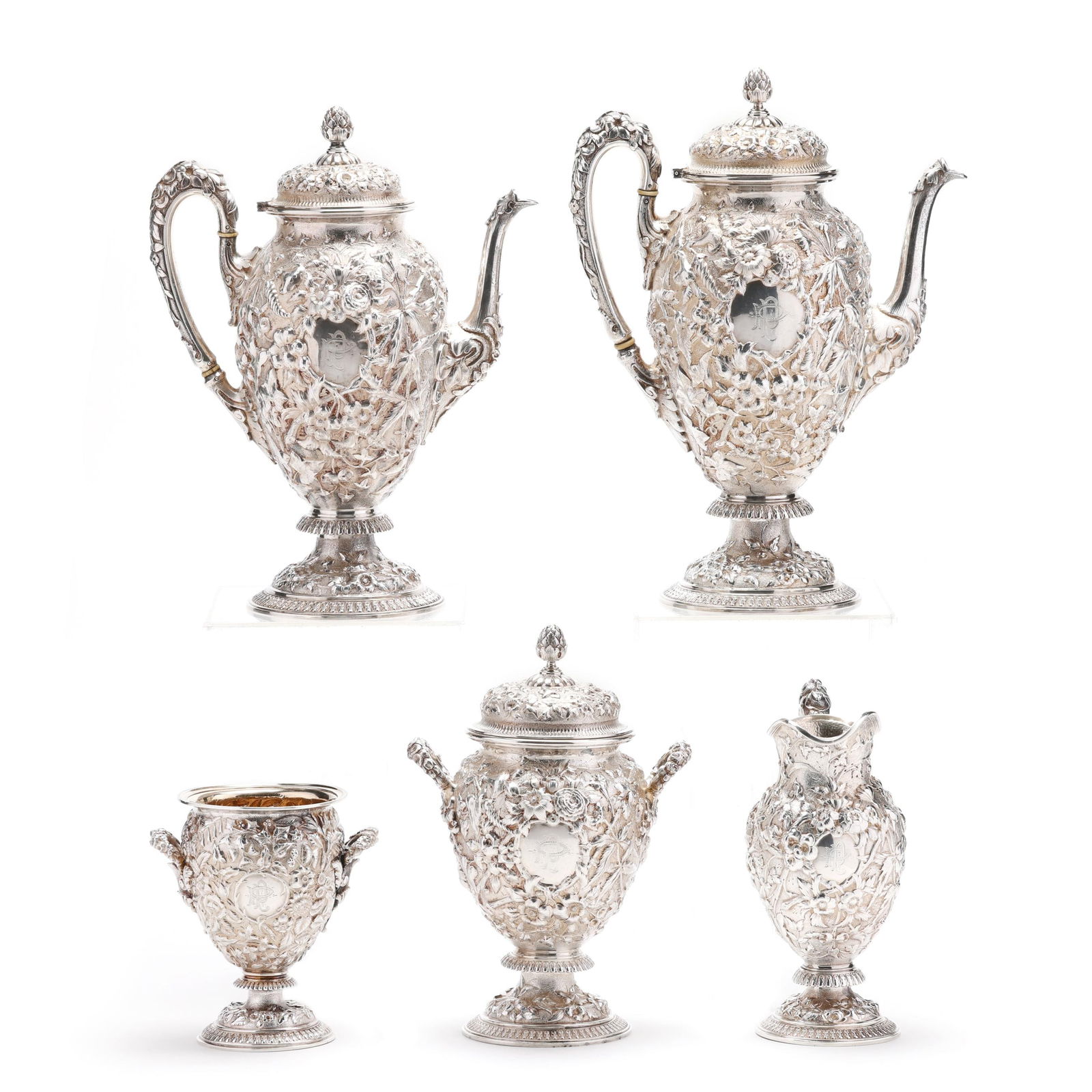 DOMINICK & HAFF REPOUSSE STERLING