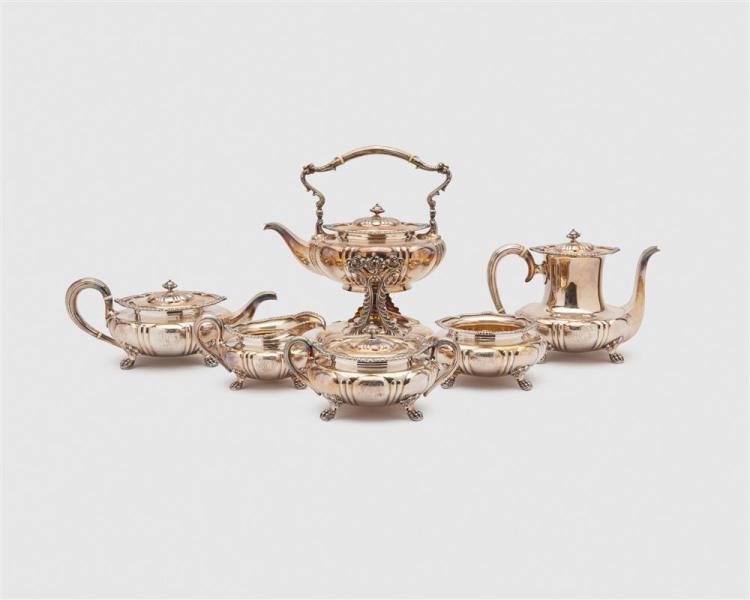 DOMINICK & HAFF SILVER SIX PIECE