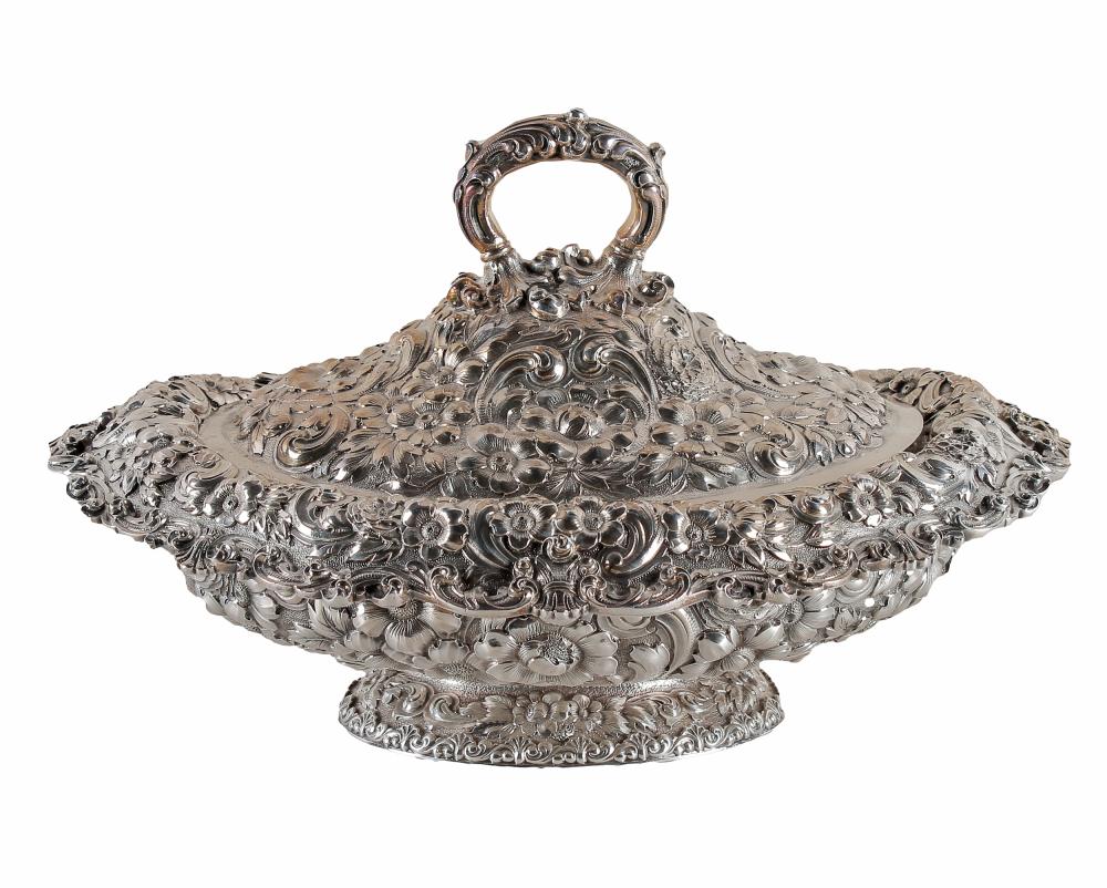 DOMINICK & HAFF STERLING REPOUSSE