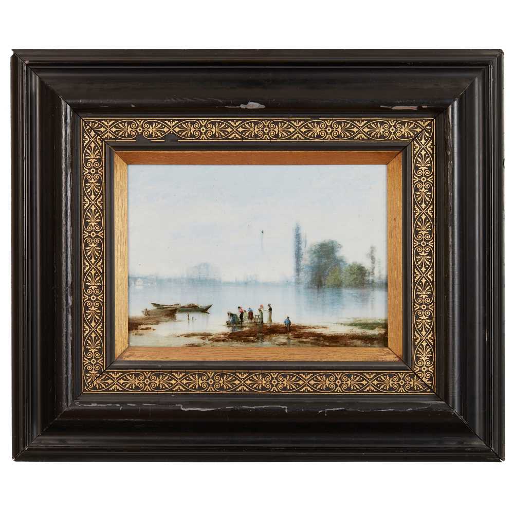 DOMINIQUE GRENET (1821-1885) GLAZED