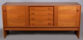 DOMINO MOBLER TEAK SIDEBOARD,