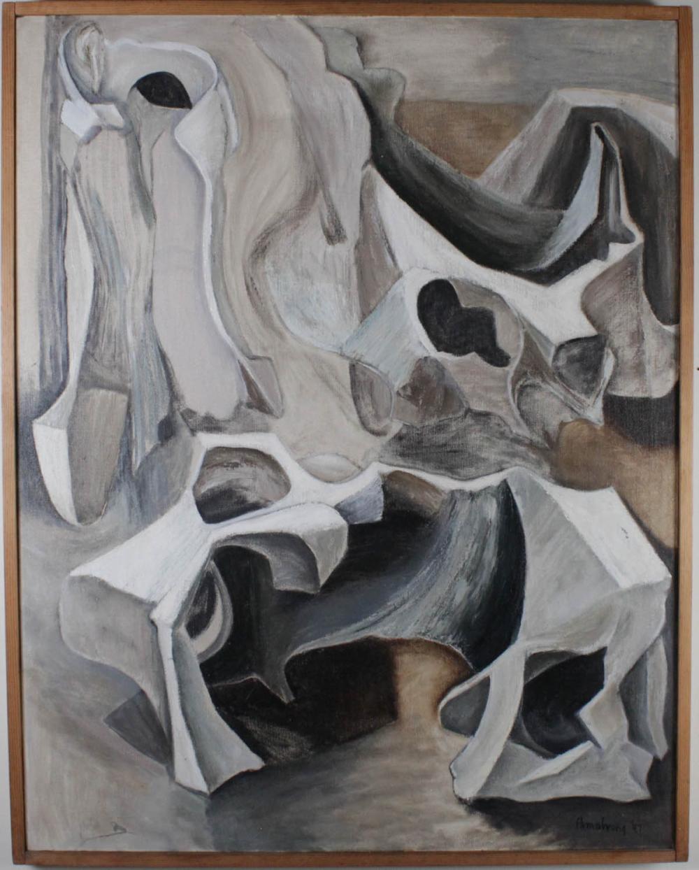 DON ARMSTRONG OIL ON CANVASDON