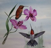 DON BALKE (B. 1933) "RUFOUS HU