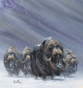 DON BALKE (B. 1933) "TUNDRA MU