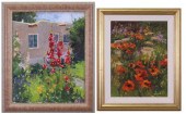DON BRACKETT TWO OIL PAINTINGS