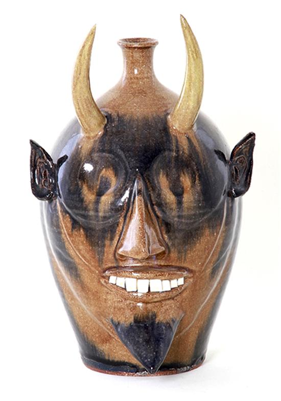 Don Craig devil face jug North
