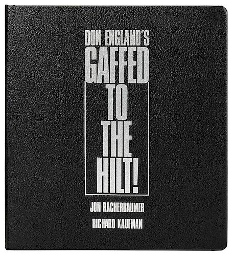 DON ENGLAND'S GAFFED TO THE