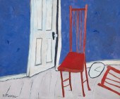 DON FURNAS, UNTITLED (RED CHAI