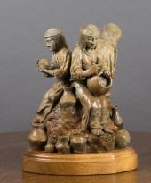 DON GRIFFITH BRONZE SCULPTURED