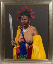 DON HEYWOOD AFRICAN PORTRAIT,