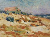 DON J. EMERY, BEACH SCENE, FLO