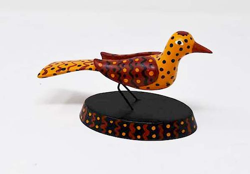 DON NOYES CARVED & DECORATED WOODEN