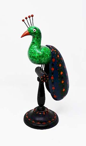 DON NOYES PAINT DECORATED WOODEN