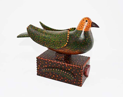 DON NOYLES CARVED WOODEN &