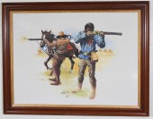 DON PRECHTEL OIL ON CANVASDON