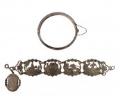 DON QUIXOTE LINKED SILVER PLAT