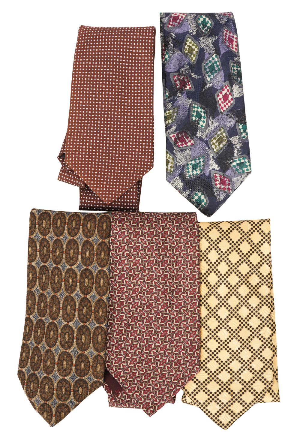 DON RICKLES FIVE SILK NECKTIESone