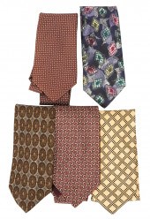DON RICKLES FIVE SILK NECKTIES
