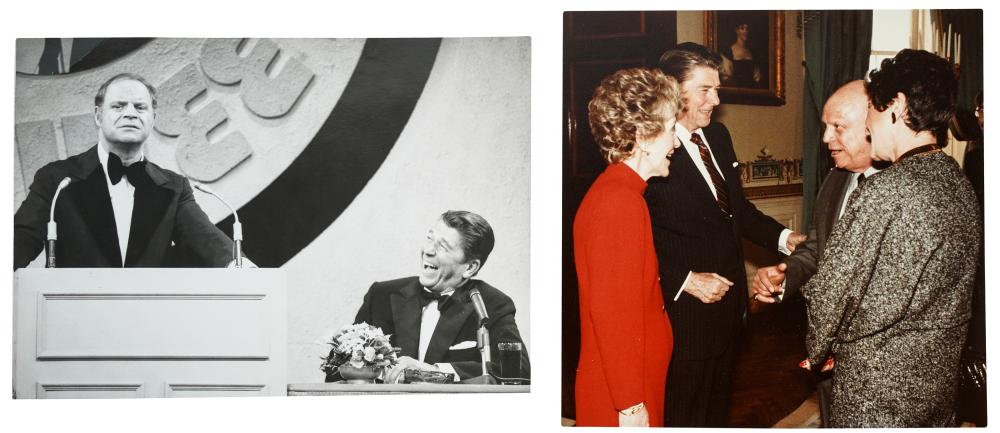 DON RICKLES TWO RONALD REAGAN