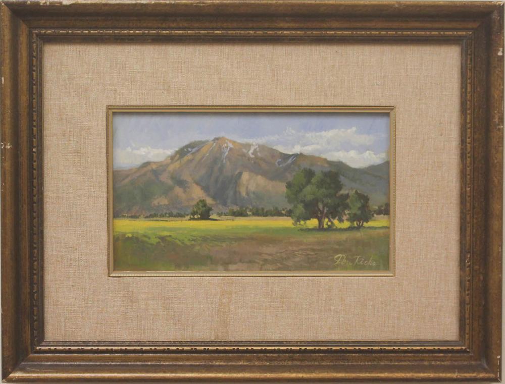 DON RICKS (IDAHO, 1929-1996) OIL ON