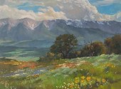 DON RICKS OIL ON CANVASDON RIC