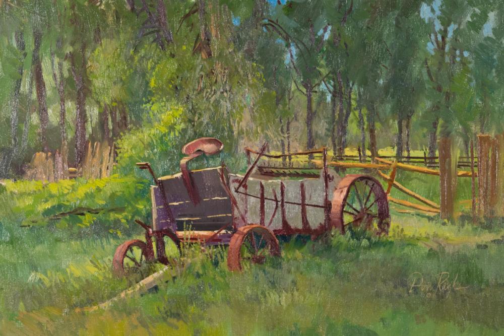 DON RICKS OIL ON CANVASDON RICKS