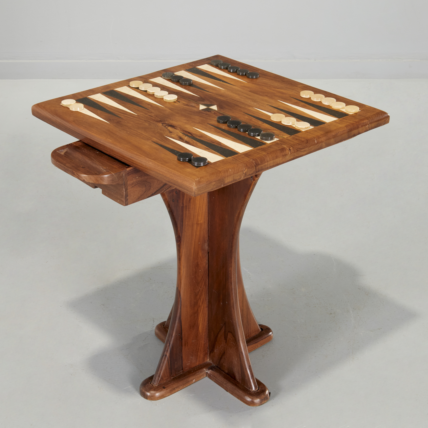 DON SHOEMAKER (STYLE) BACKGAMMON