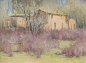 DON WARD (B.1947) TAOS HOUSE,