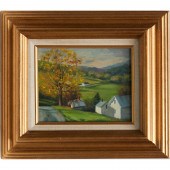 DONALD ALLEN MOSHER, OIL ON CA