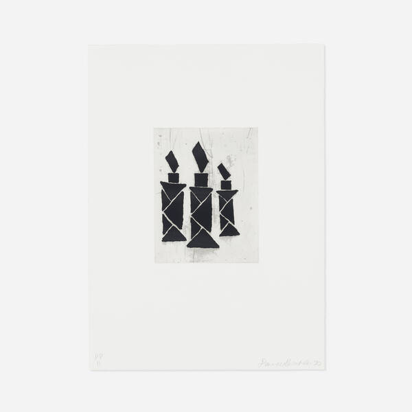Donald Baechler 1956–2022. Tangram,