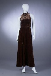DONALD BROOKS AMBER VELVET HAL