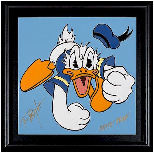 DONALD DUCK ANGRY SAILOR CERAMIC