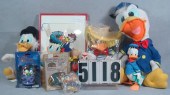 Donald Duck items, plush, pict