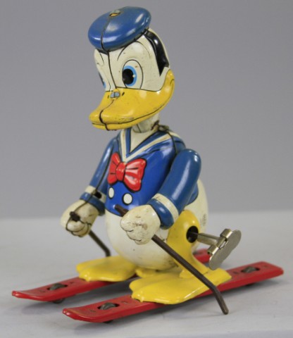 DONALD DUCK ON SKIS Linemar Japan