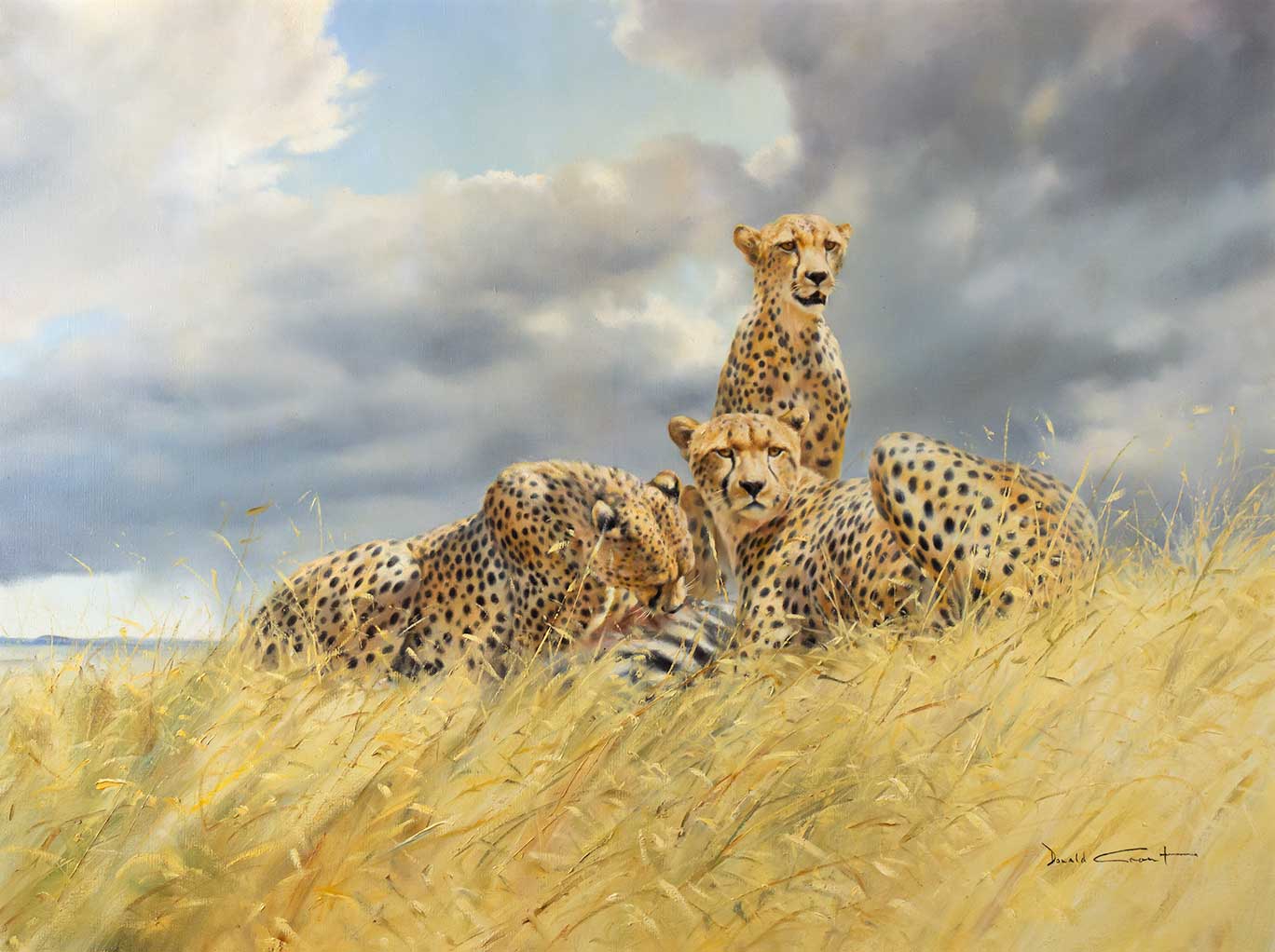 DONALD GRANT (1930-2001), CHEETAH