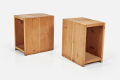 DONALD JUDD STYLE, END TABLES