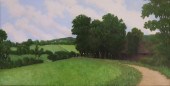 DONALD JURNEY OIL ON CANVAS "A