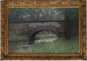 DONALD JURNEY OIL ON CANVAS "A