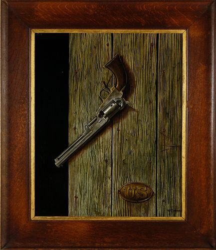 DONALD MCDORMAN OIL ON MASONITE