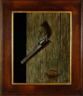 DONALD MCDORMAN OIL ON MASONIT