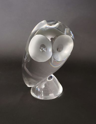 DONALD POLLARD SIGNED STEUBEN CLEAR